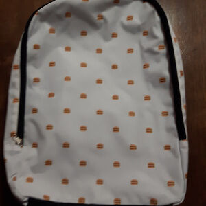 McDonald's backpack Burger Print